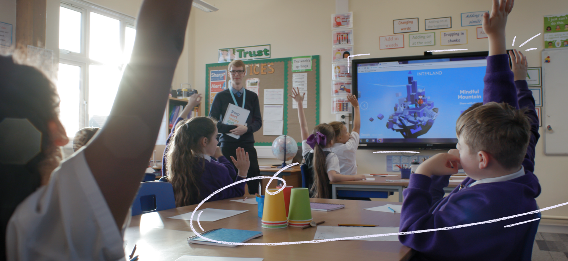 BIL Lesson in a classroom