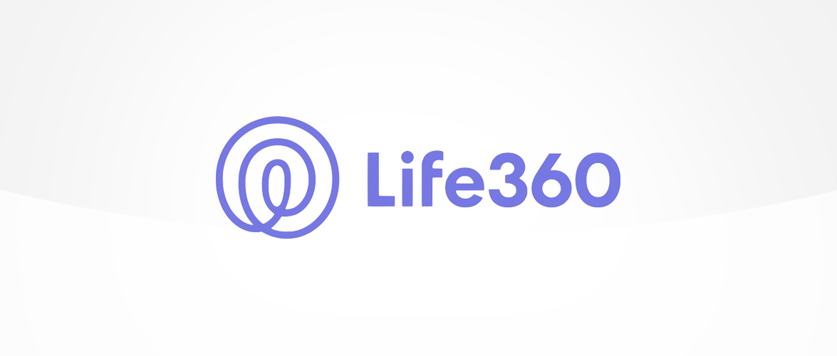 Banner with Life360 logo