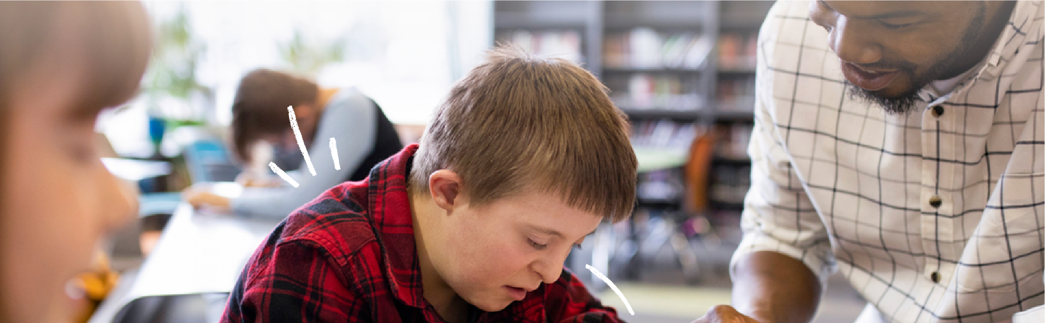 Student learning with teacher support