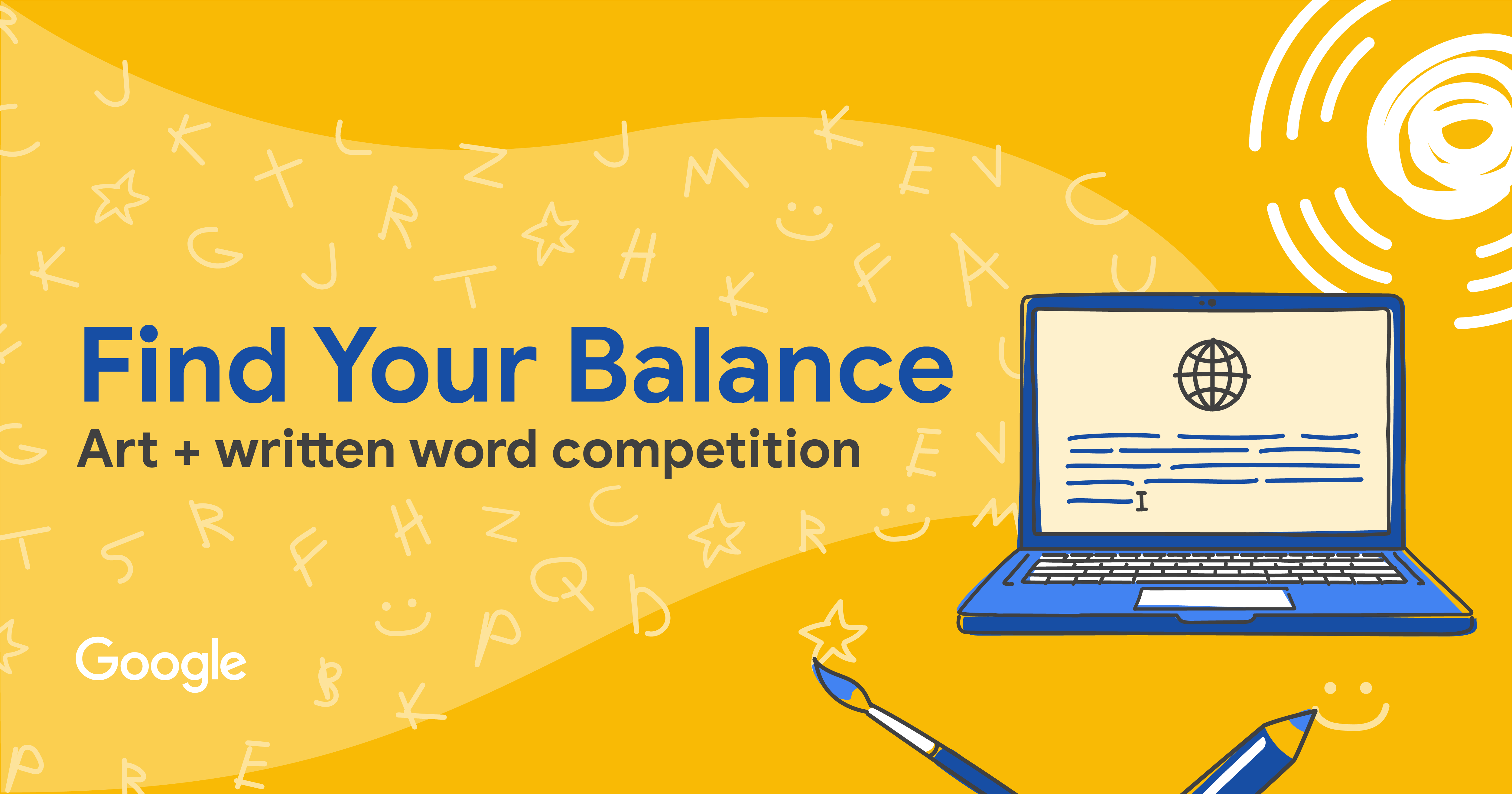 Find Your Balance competition banner
