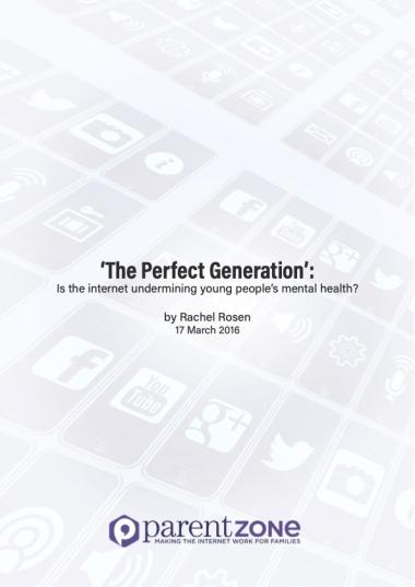 Parent Zone The Perfect Generation report