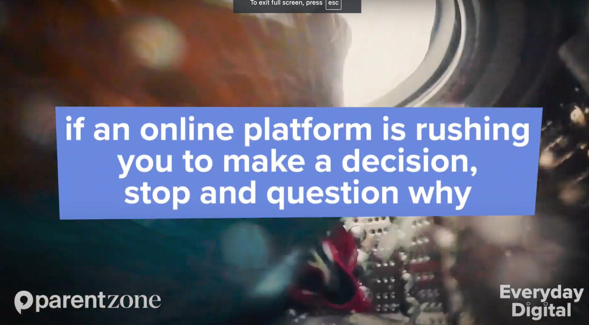 Everyday Digital – Stop and ask 'why?' 